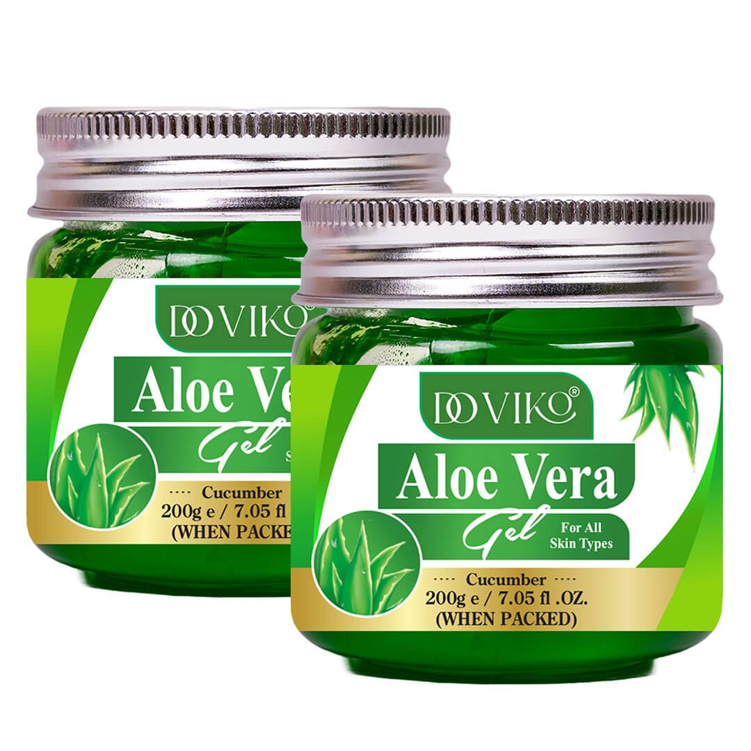 Aloe Vera Green Gel – Pack of 2 (200 g)