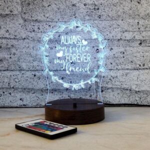Sister Forever Friend Lamp