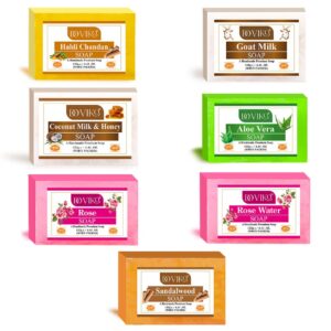 Doviko Herbal Mix Soaps - Pack of 7 (875gms)