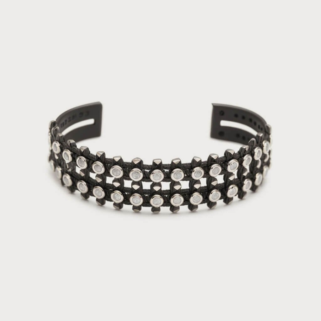Vintage Black Plastic Bangle