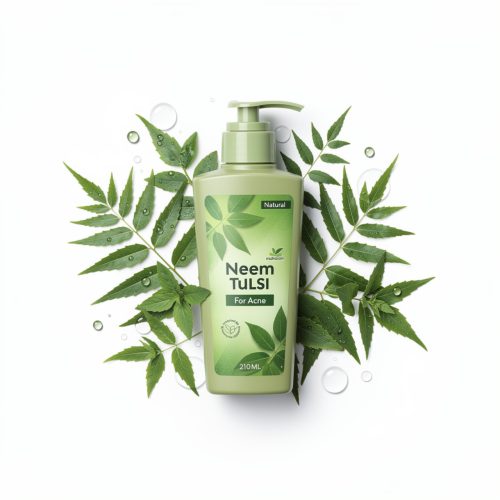 Natural Neem Tulsi Face Wash for Acne – 210 ML – Pack of 1