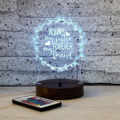 Sister Forever Friend Lamp