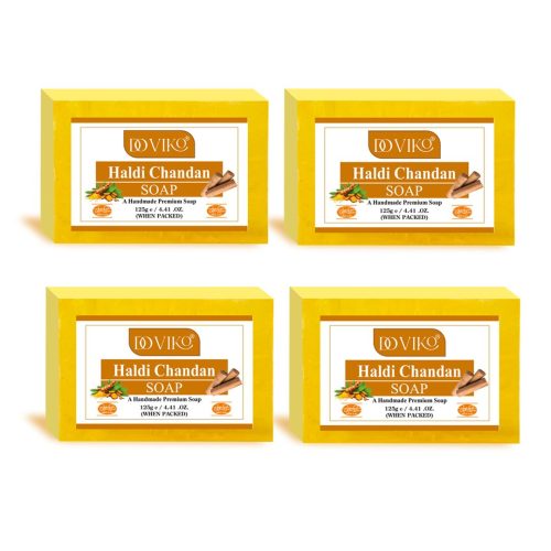 Doviko Natural Haldi Chandan Soap – Pack of 4 (500gm)