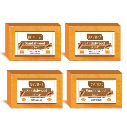 Doviko Herbal Sandalwood Soap – Pack of 4