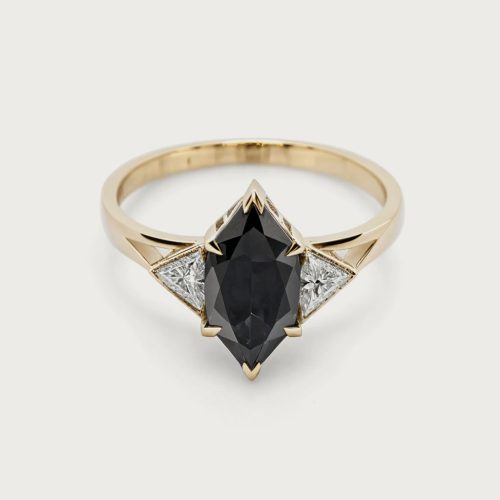 Black Onyx Wedding Ring
