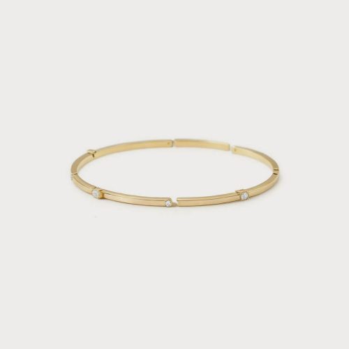 Multi Colour Clear Stone Bangle