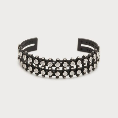 Vintage Black Plastic Bangle